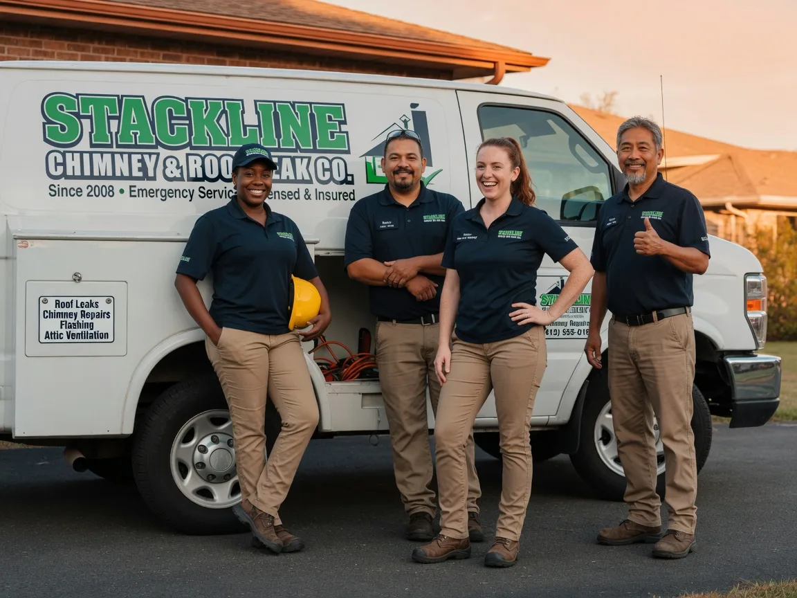 Chimney flashing repair company in Point Arena, CA